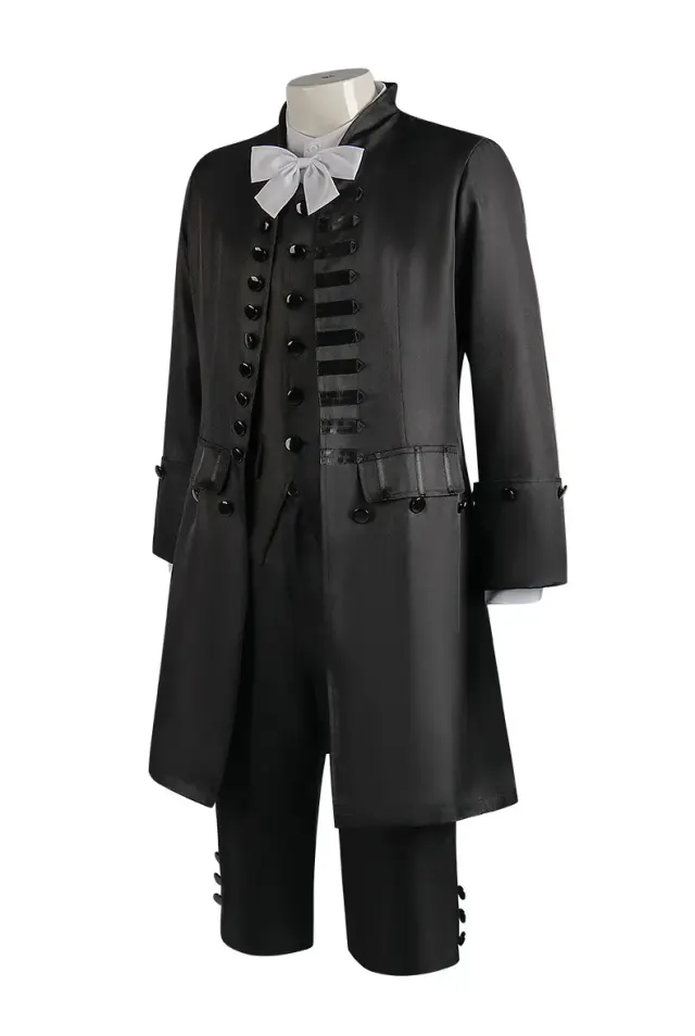 Men's British Court Prince Cosplay Suit Set detail 4