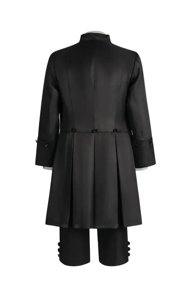 Men's British Court Prince Cosplay Suit Set detail 5