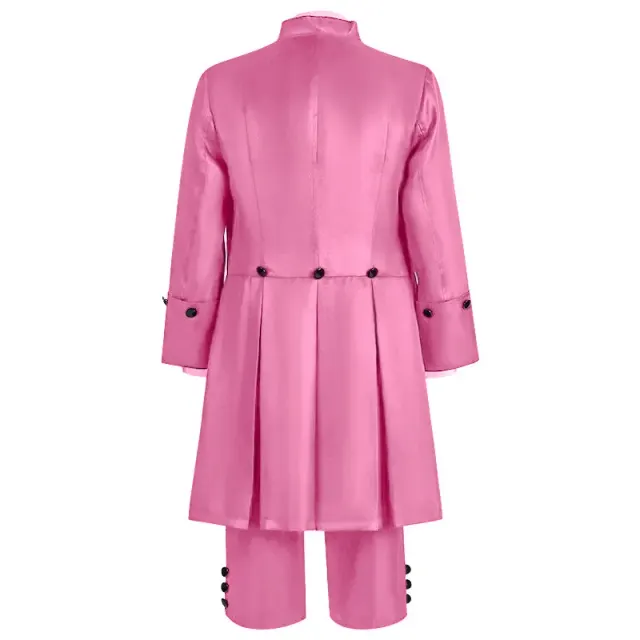 Men's British Court Prince Cosplay Suit Set detail 10