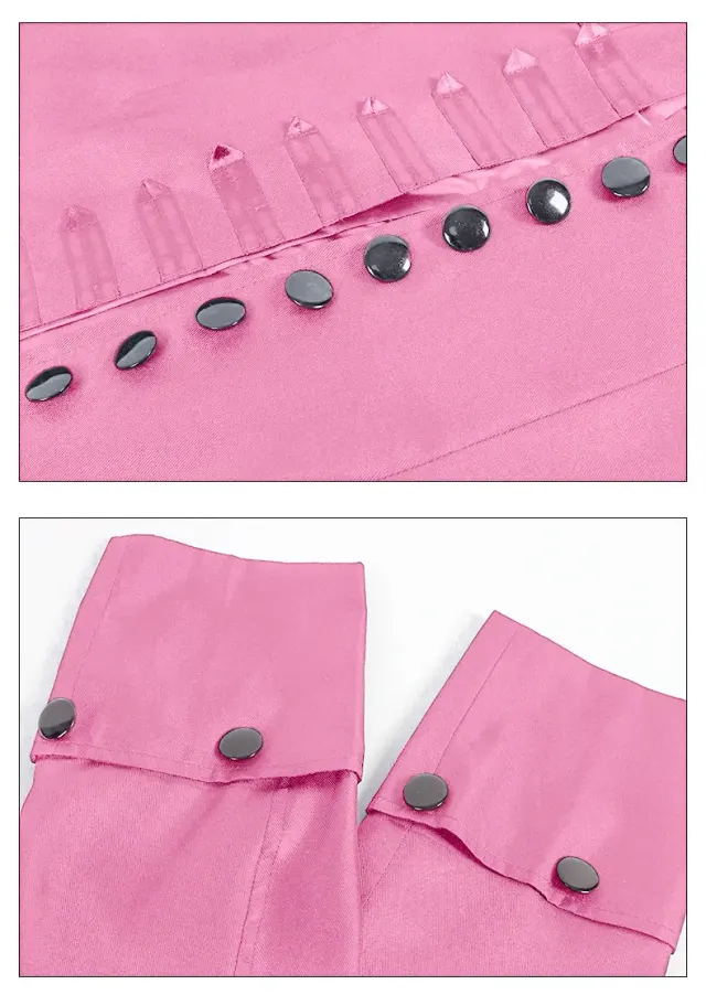Men's British Court Prince Cosplay Suit Set detail 11