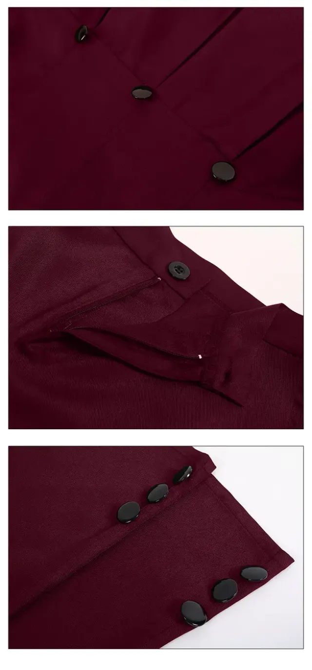 Men's British Court Prince Cosplay Suit Set detail 16