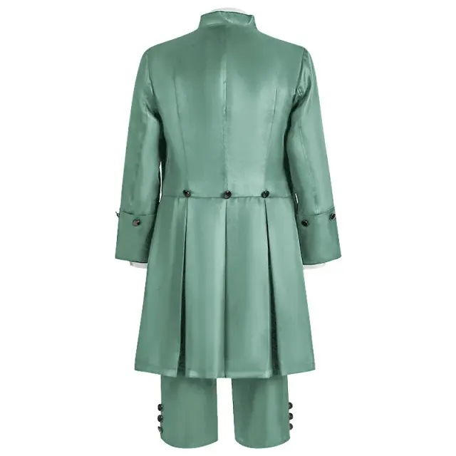Men's British Court Prince Cosplay Suit Set detail 22