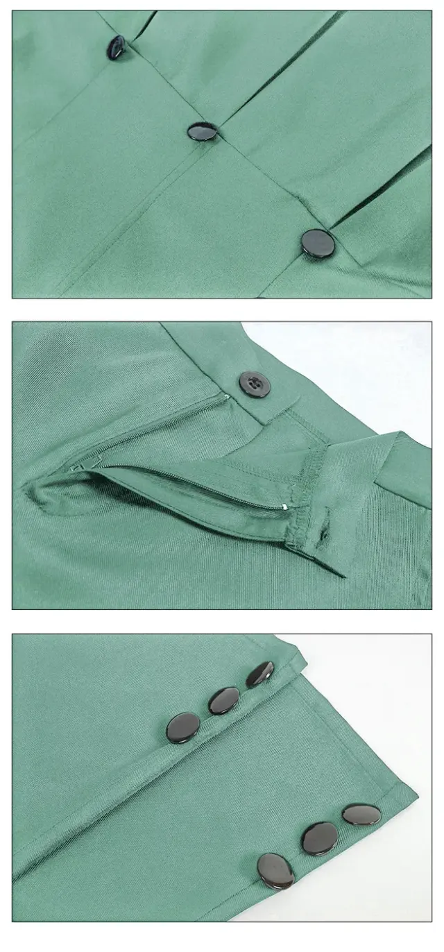 Men's British Court Prince Cosplay Suit Set detail 24