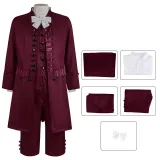 British Suit Set - Red