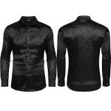 24919 Rose Pattern Shirt