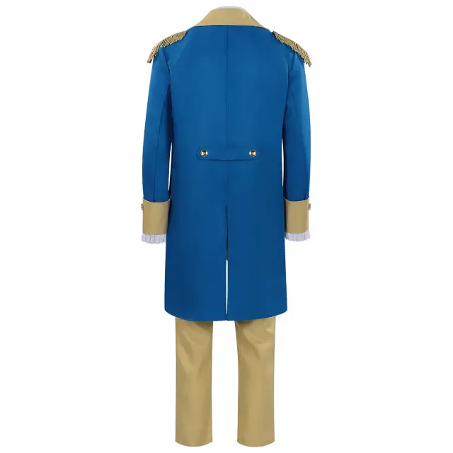 Men's George Washington Colonial Halloween Costume Set detail 2