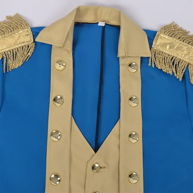 Men's George Washington Colonial Halloween Costume Set detail 4