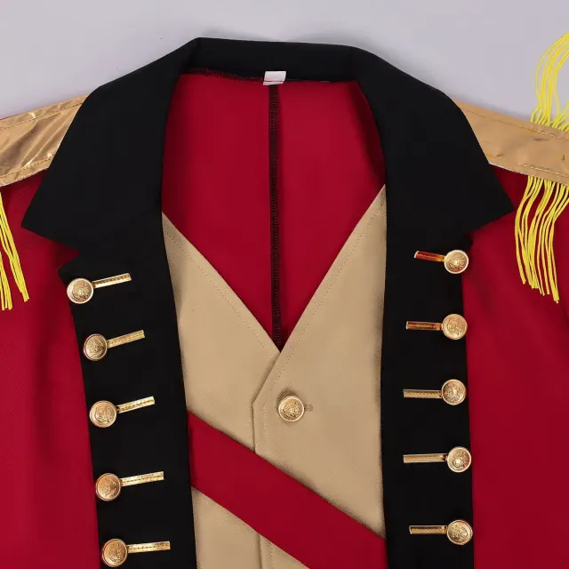 Men's George Washington Colonial President Halloween Costume detail 4
