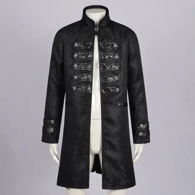 Men's Gothic Medieval Gentleman Cosplay Performance Suit detail 1