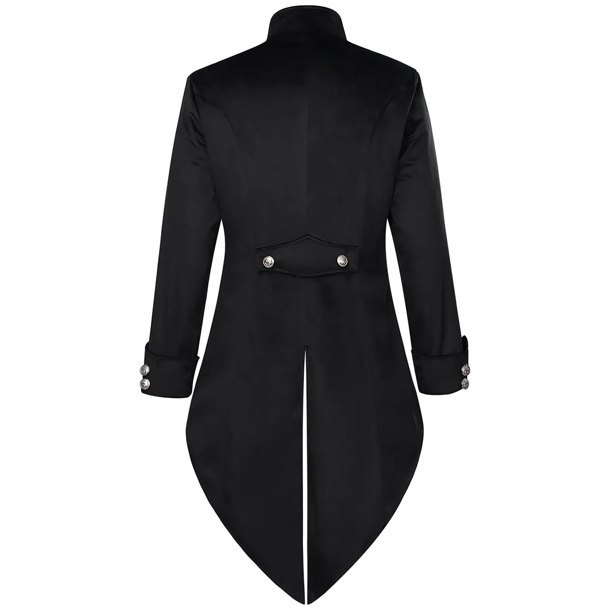 Men's Medieval Gothic Tailcoat for Halloween Vampire Cosplay detail 2