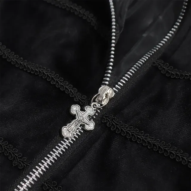 Mittelalterlicher Gothic-Frack für Herren, Halloween-Vampir-Cosplay Detail 5