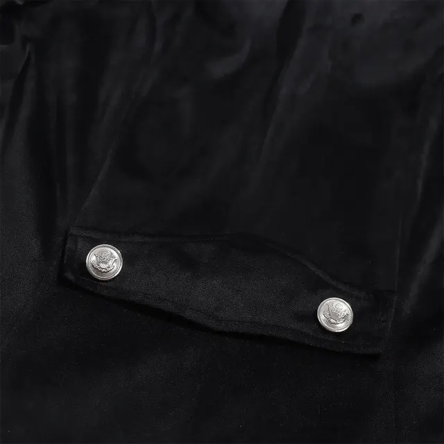 Mittelalterlicher Gothic-Frack für Herren, Halloween-Vampir-Cosplay Detail 10