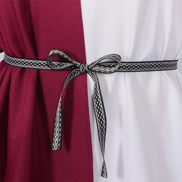 Men's Greek Roman Toga & Gold-Trim Tailcoat Costume Set detail 9