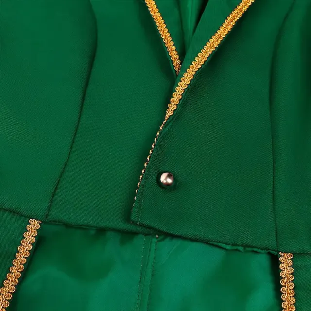 Men's Greek Roman Toga & Gold-Trim Tailcoat Costume Set detail 20