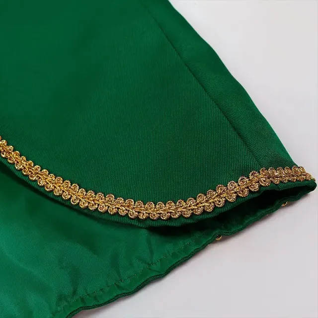 Men's Greek Roman Toga & Gold-Trim Tailcoat Costume Set detail 23