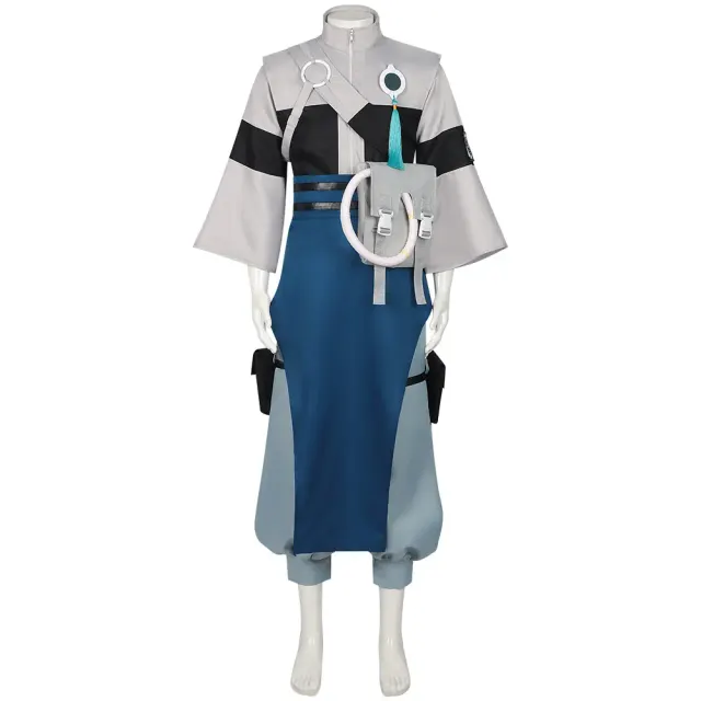 Men's Halloween Anime Cosplay Character Costume Set detail 2