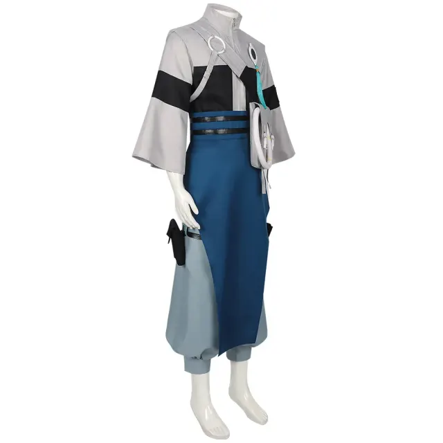 Men's Halloween Anime Cosplay Character Costume Set detail 3