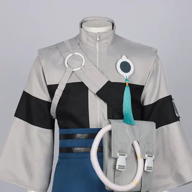 Men's Halloween Anime Cosplay Character Costume Set detail 5