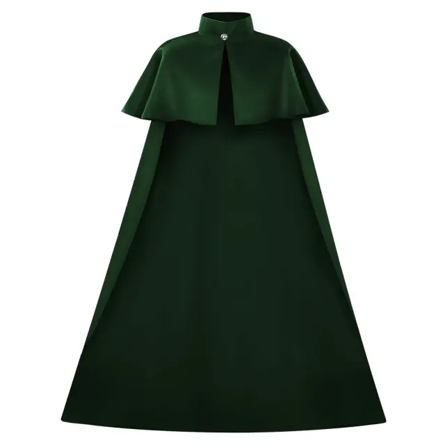 Men's Halloween Grim Reaper Magician Cosplay Cape Robe detail 11