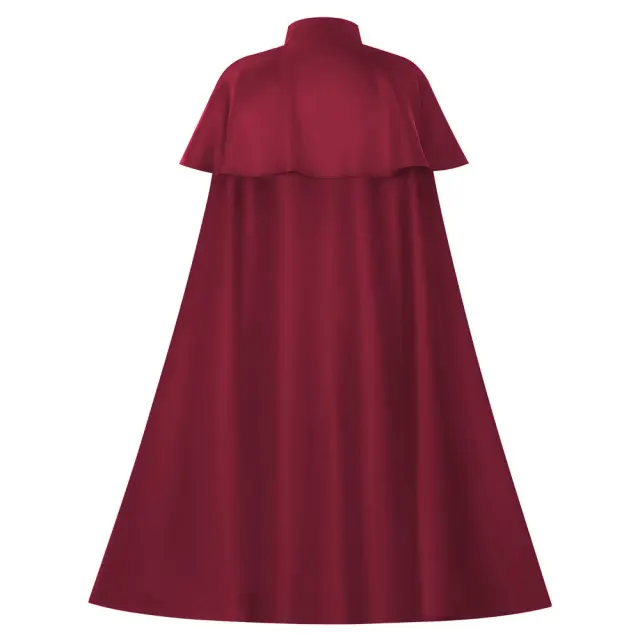 Men's Halloween Grim Reaper Magician Cosplay Cape Robe detail 17