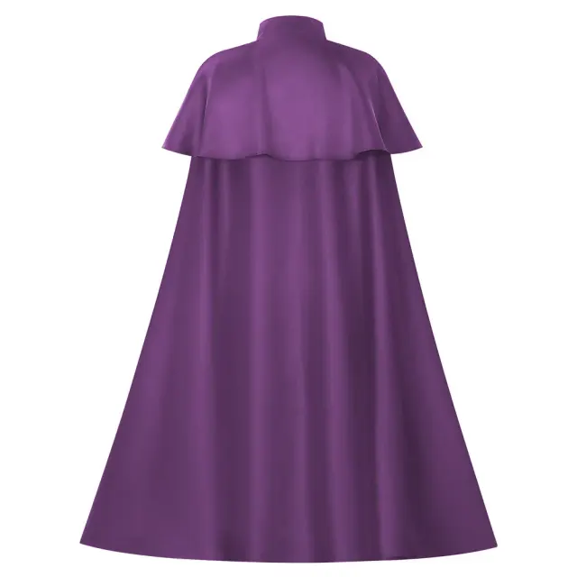 Men's Halloween Grim Reaper Magician Cosplay Cape Robe detail 22