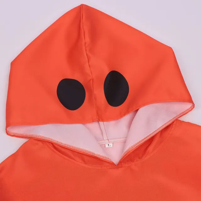 Men's Halloween Pumpkin Cosplay Robe Costume detail 5