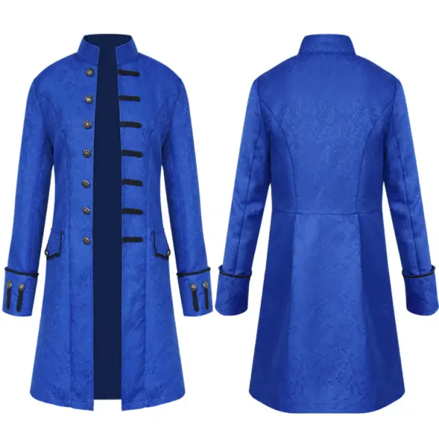 Men's Jacquard Medieval Cosplay Costume Set detail 3