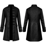 Jacquard Medieval Men's Outfit - Black