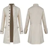Jacquard Medieval Men's Outfit - White