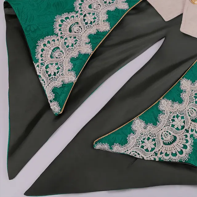Men's Lace Tailcoat Victorian Gothic Stage Costume detail 23