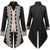 Lace Tailcoat - Black