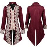 Lace Tailcoat - Red