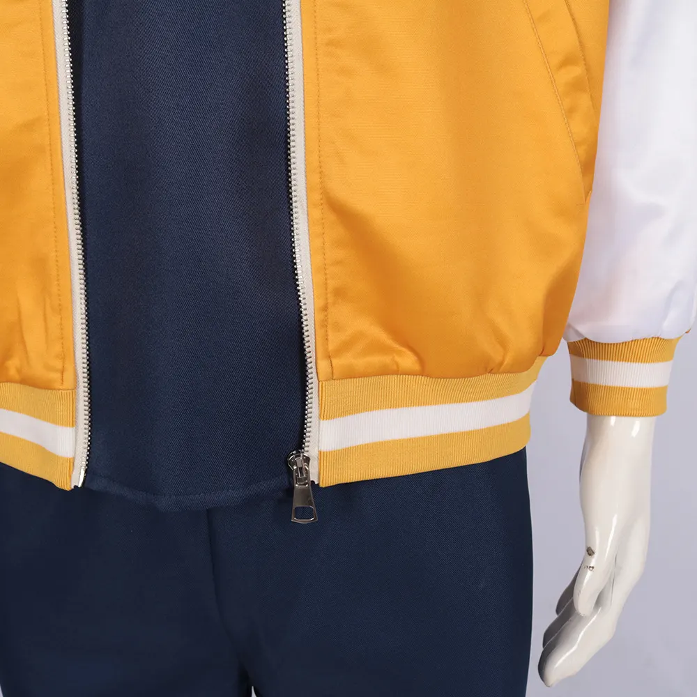 Men's Lion Head Anime Cosplay Jacket and Pants Set detail 5