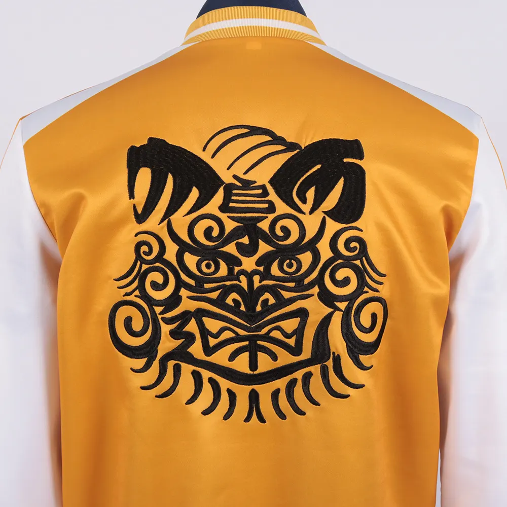 Men's Lion Head Anime Cosplay Jacket and Pants Set detail 6