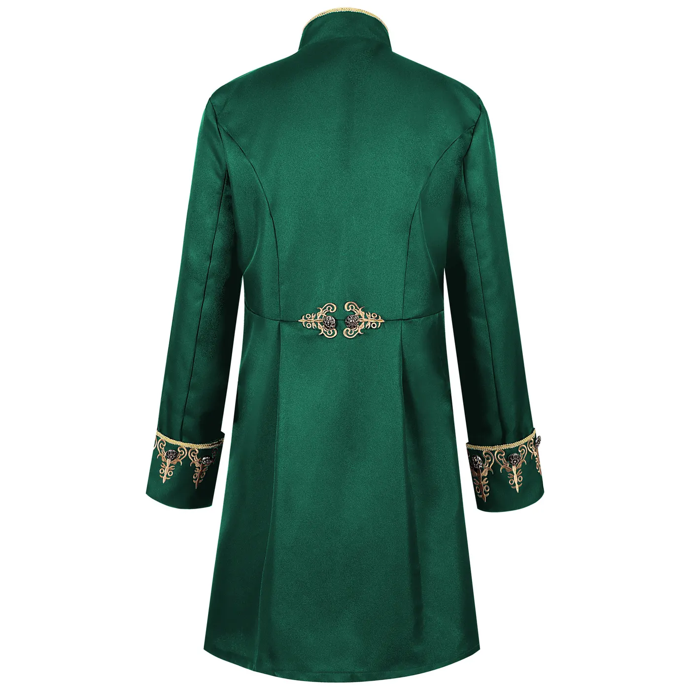 Men's Medieval Embroidered Court Coat for Cosplay Stage detail 6