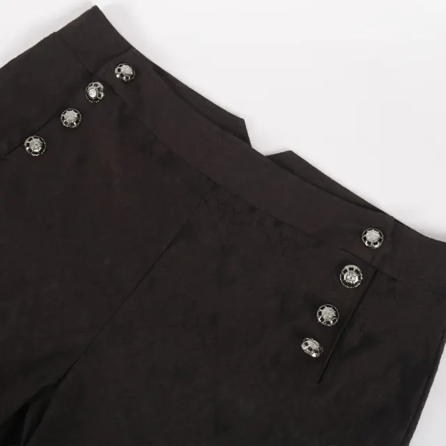 Men's Medieval Gothic Jacquard Cosplay Shirt Vest Pants Set detail 20