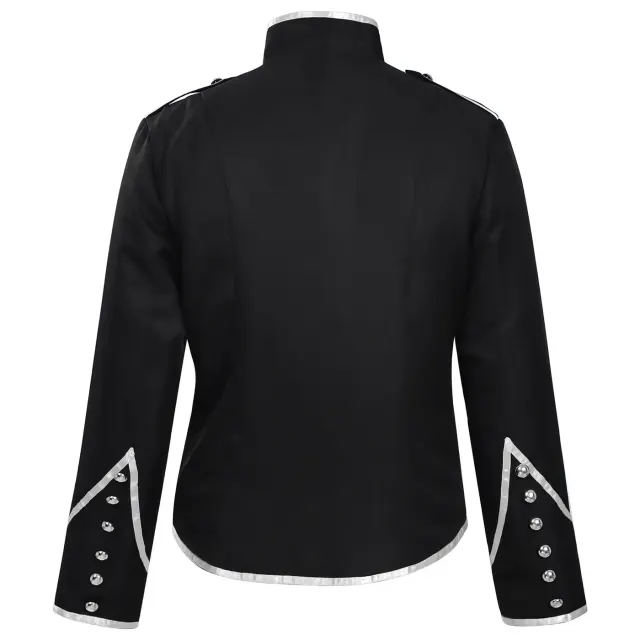 Men's Medieval Gothic Steampunk Sleeveless Costume Set detail 3