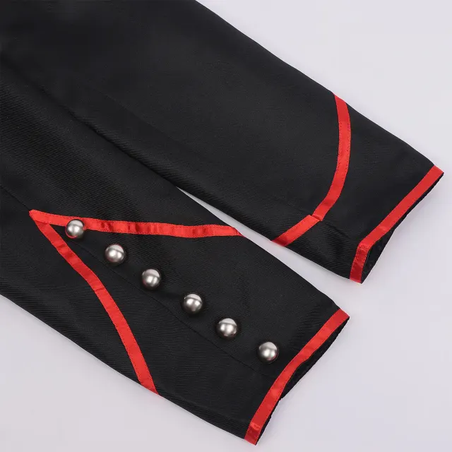 Men's Medieval Gothic Steampunk Sleeveless Costume Set detail 17