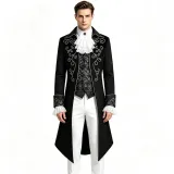 Ensemble complet queue-de-pie gothique - Noir