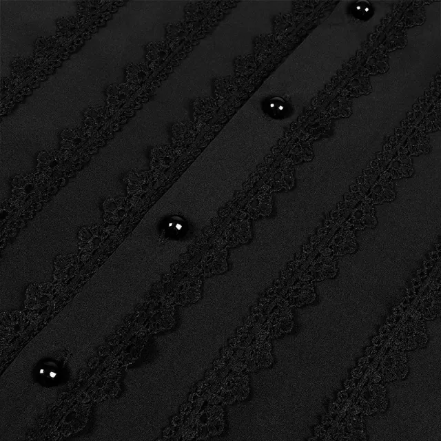 detalle de Disfraz de chaleco de frac jacquard gótico medieval para hombre 4