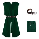 Medieval Vest - Green (With Belt)
