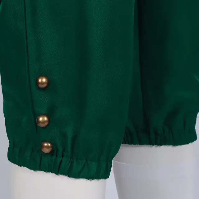 Men's Medieval Irish Tailcoat Hat Cosplay Costume Set detail 9