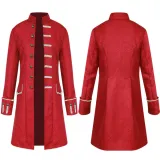 Jacquard Medieval Menswear - Red