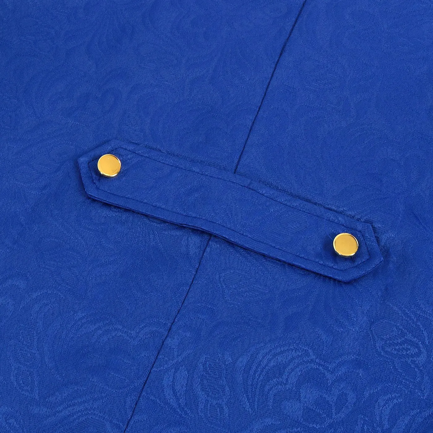 Unisex Medieval Jacquard Punk Tailcoat for Stage Wear detail 6