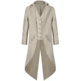 Jacquard-Frack - Beige