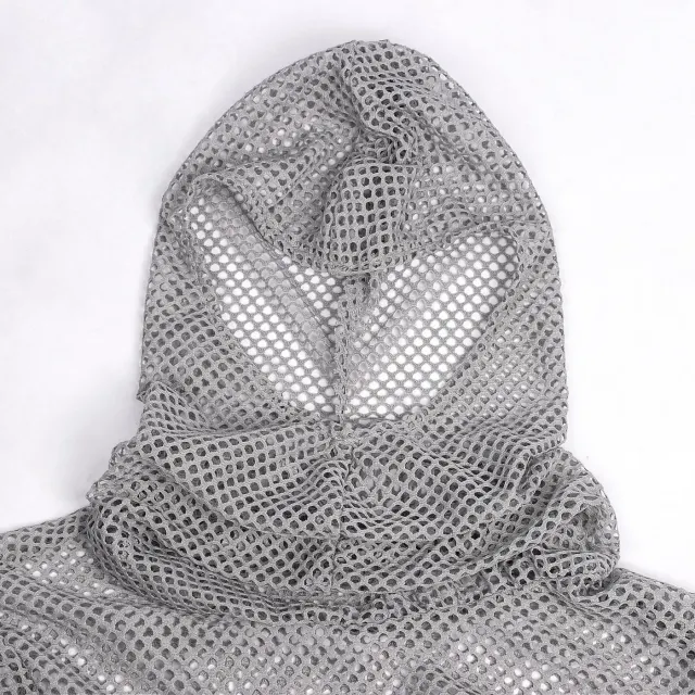 Men's Medieval Knight Hooded Chainmail Cosplay Costume detail 4