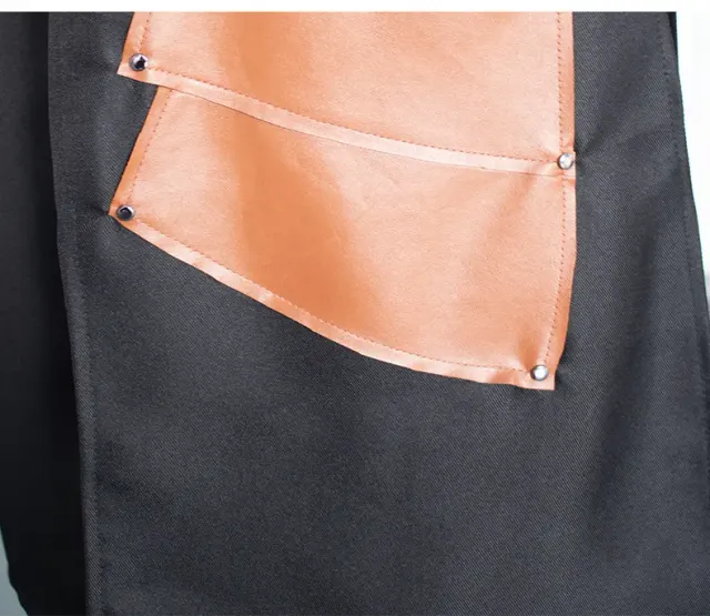 Men's Medieval Knight Leather Vest Cosplay Halloween Costume detail 10
