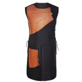 Leather Vest - Brown