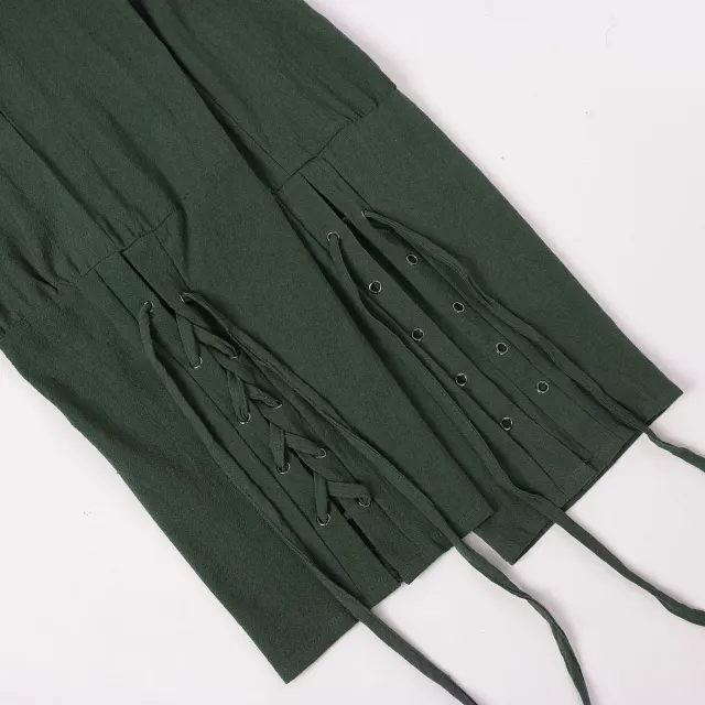 Men's Quick-Dry Medieval Pirate Cosplay Pants with Pockets detail 5
