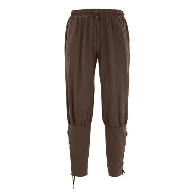 Men's Quick-Dry Medieval Pirate Cosplay Pants with Pockets detail 8